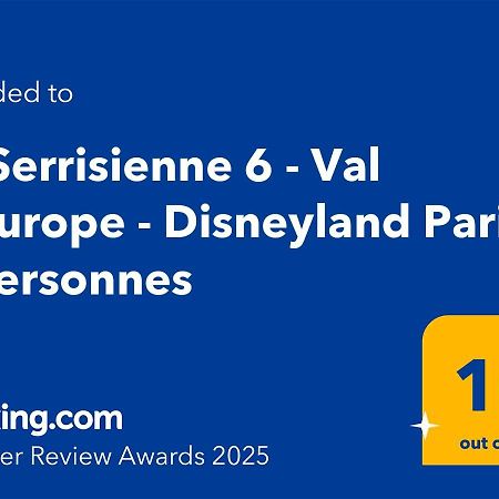 La Serrisienne 6 - Val D'Europe - Disneyland Paris - 9 Personnes Chessy  Exterior foto